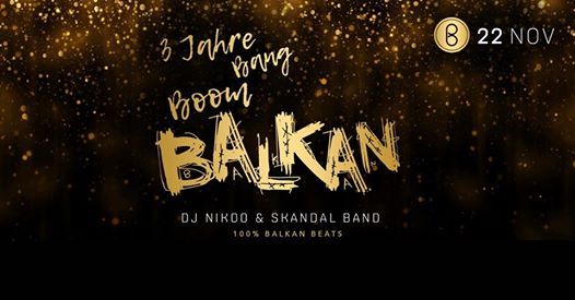 Na was für ein Glück… heute 3 Jahre Bang Boom Balkan Party in Frankfurt