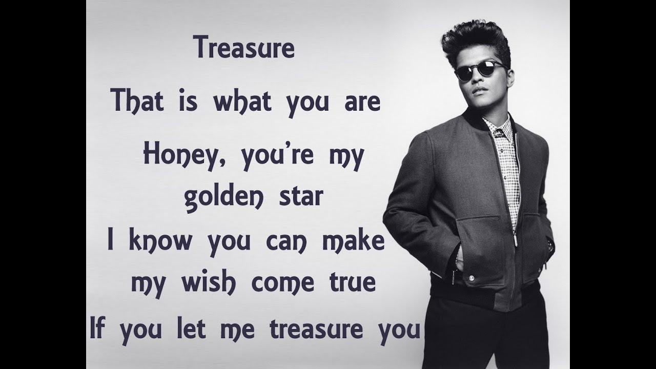 Treasure — Bruno Mars (Lyric Video)