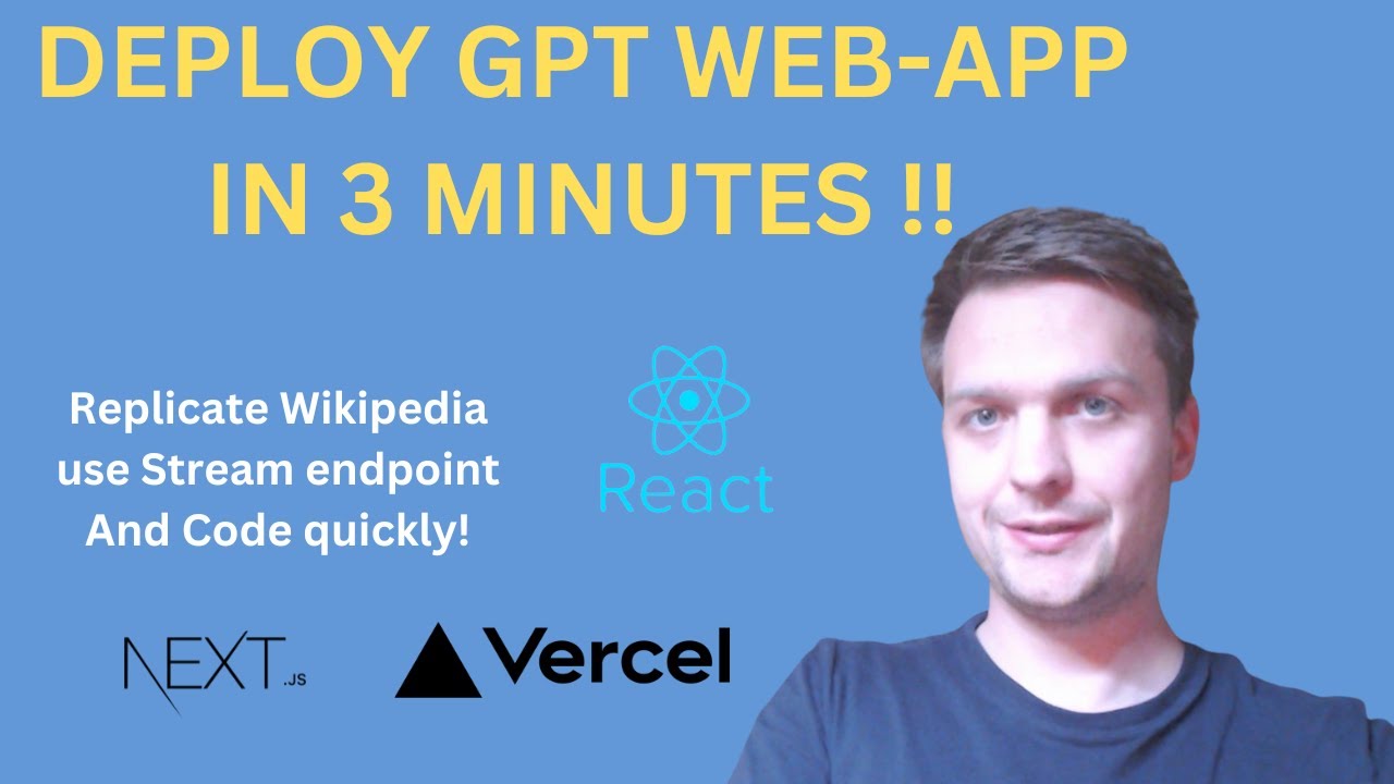 GPT-angetriebene KI-Web-App in Minuten mit Vercel bereitstellen